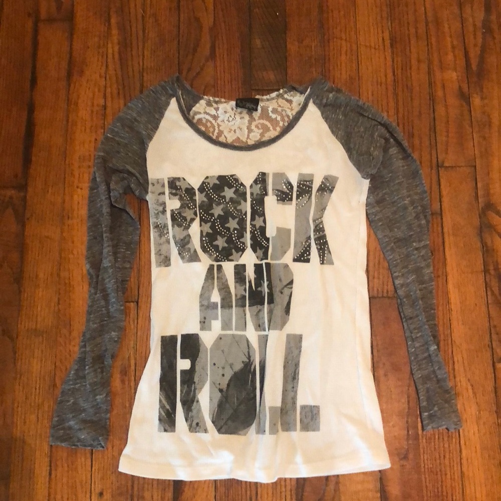 Daytrip rock and roll lace top